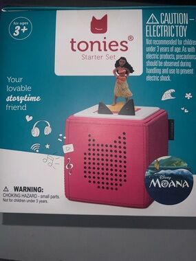 Tonies Starter Set Disney Moana - Pink Toniebox